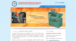 Desktop Screenshot of jaswinderproducts.com